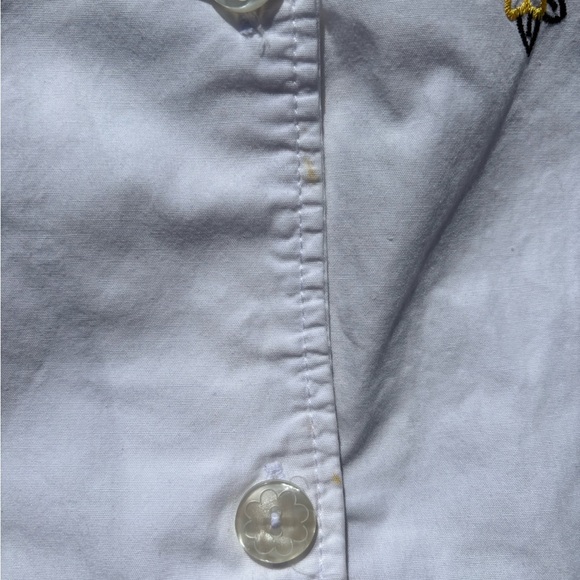 Vintage 1990s flower embroidered tank - Picture 9 of 9